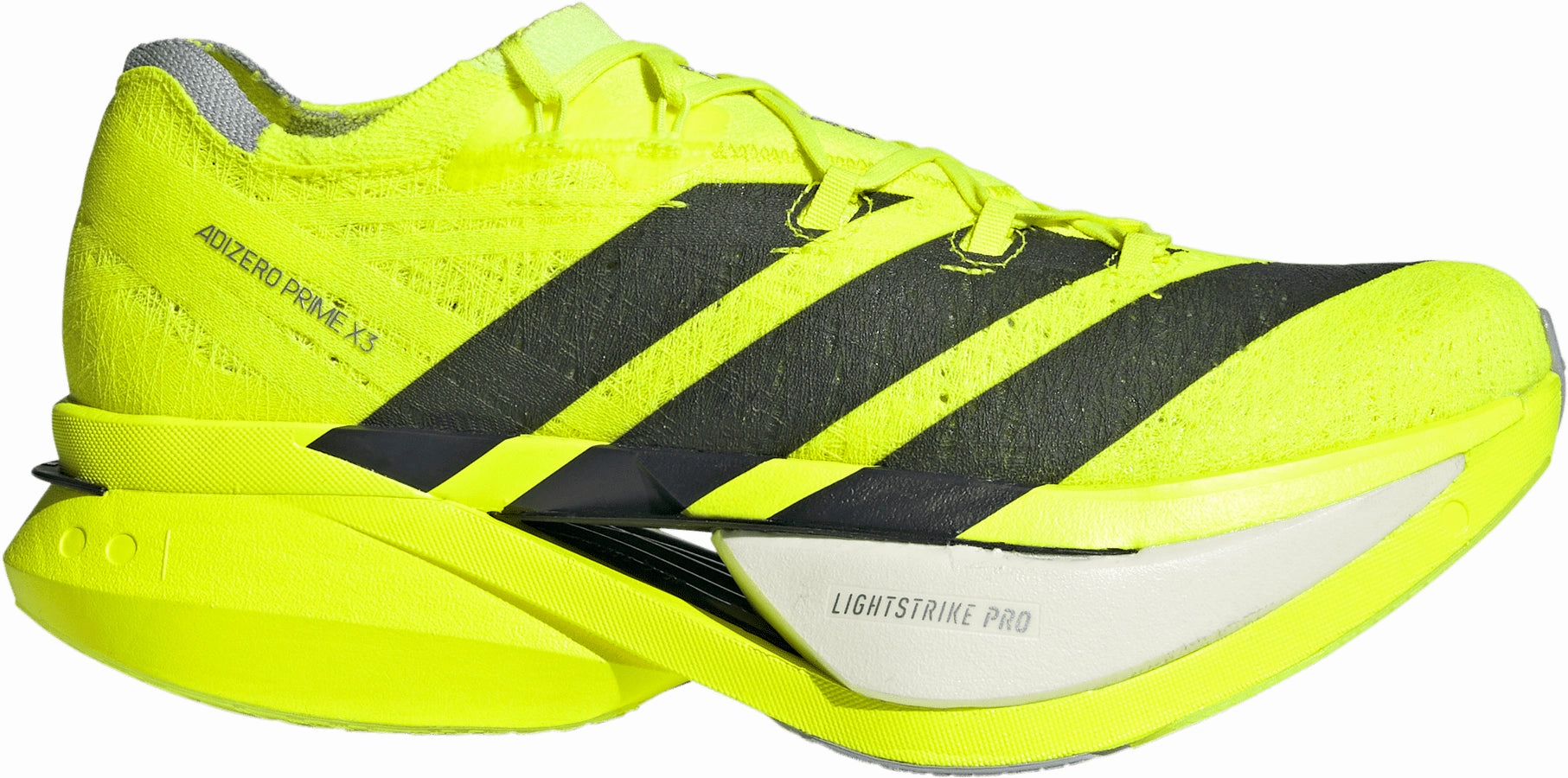 adidas Adizero Prime X3 Strung Running Shoes - Yellow insulated hydration pack