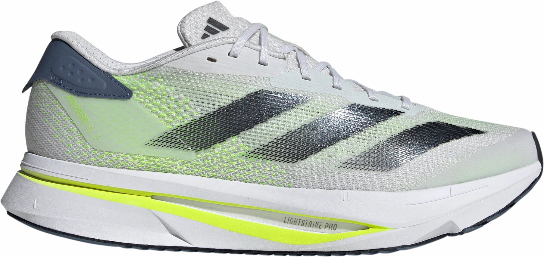 adidas Adizero SL 2 Mens Running Shoes - White half - marathon shoes budget - friendly running shoes