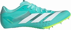 adidas Adizero Sprintstar Running Spikes - Green Multi Surface