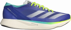 adidas Adizero Takumi Sen 10 Mens Running Shoes - Blue mid - top