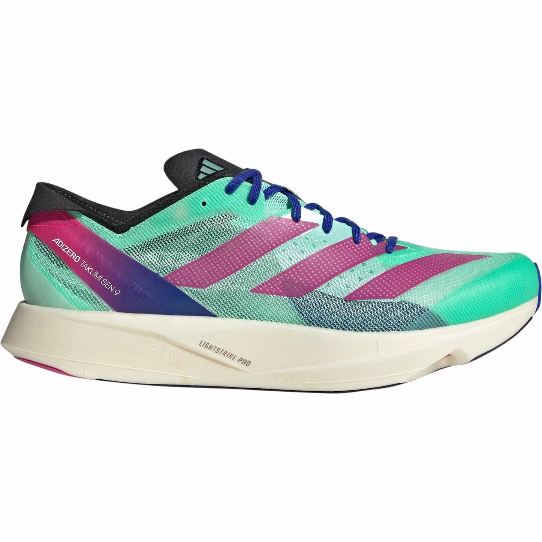 travel - friendly adidas Adizero Takumi Sen 9 Running Shoes - Green