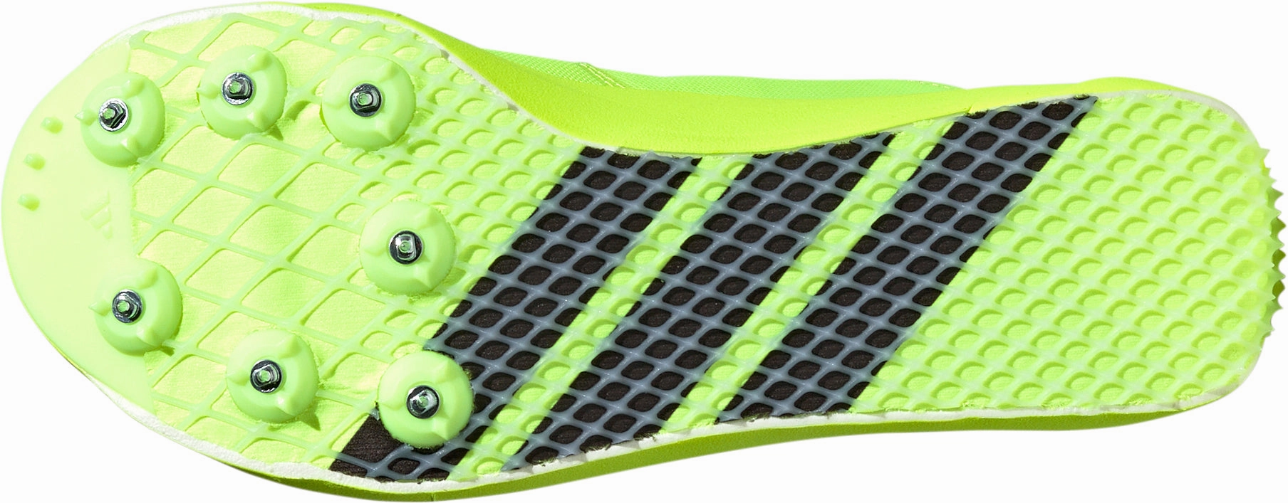 adidas Adizero Triple Jump / Pole Vault Field Event Spikes - Yellow Speed Performance Shock Absorb