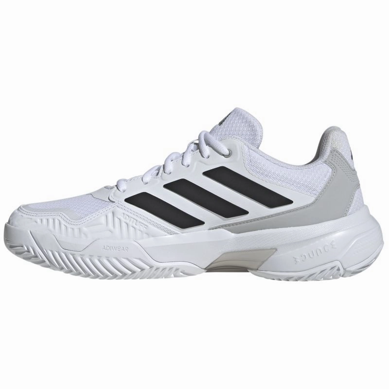 Dual Density Foam Modern Design Adidas CourtJam Control 3 D Mens Tennis Shoes