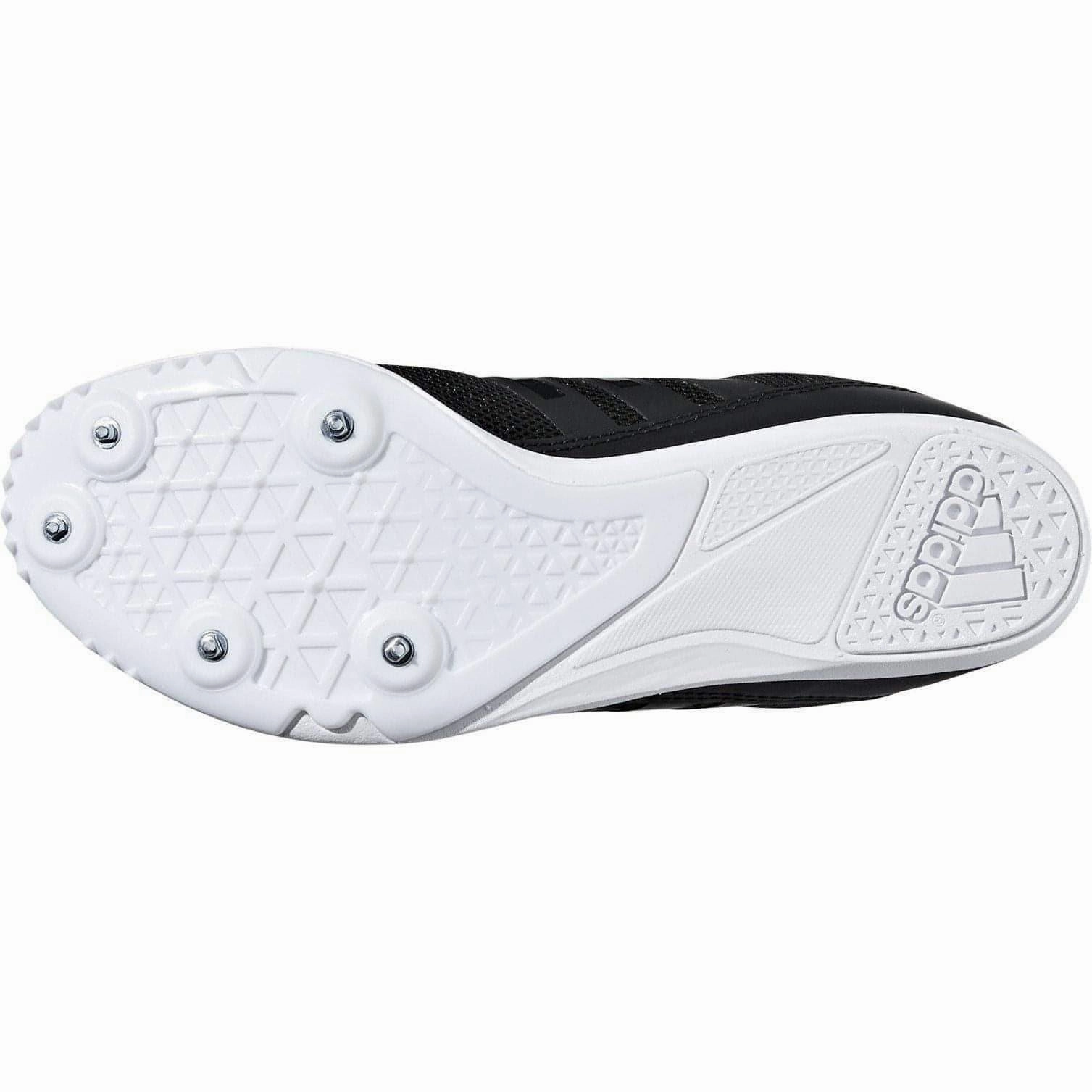 adidas Distancestar Running Spikes - Black Pro Grip Wing Sprint