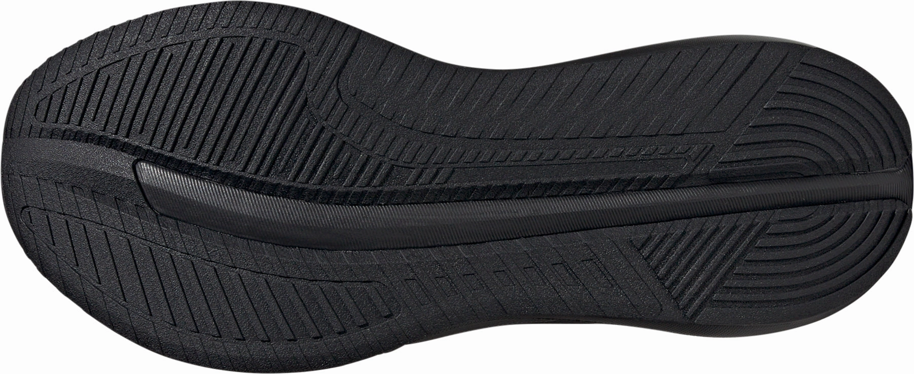 adidas Galaxy 7 Mens Running Shoes - Black night - running lace up closure