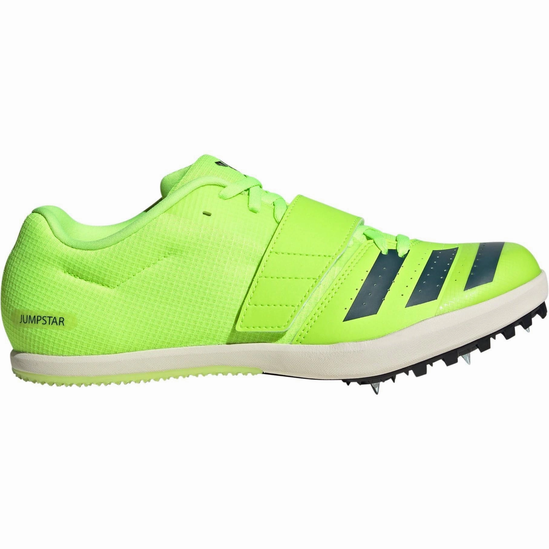 adidas Jumpstar Field Event Spikes - Green Active Fit