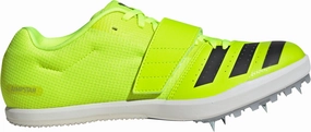 Grip Pattern Fit Traction adidas Jumpstar Field Event Spikes - Yellow