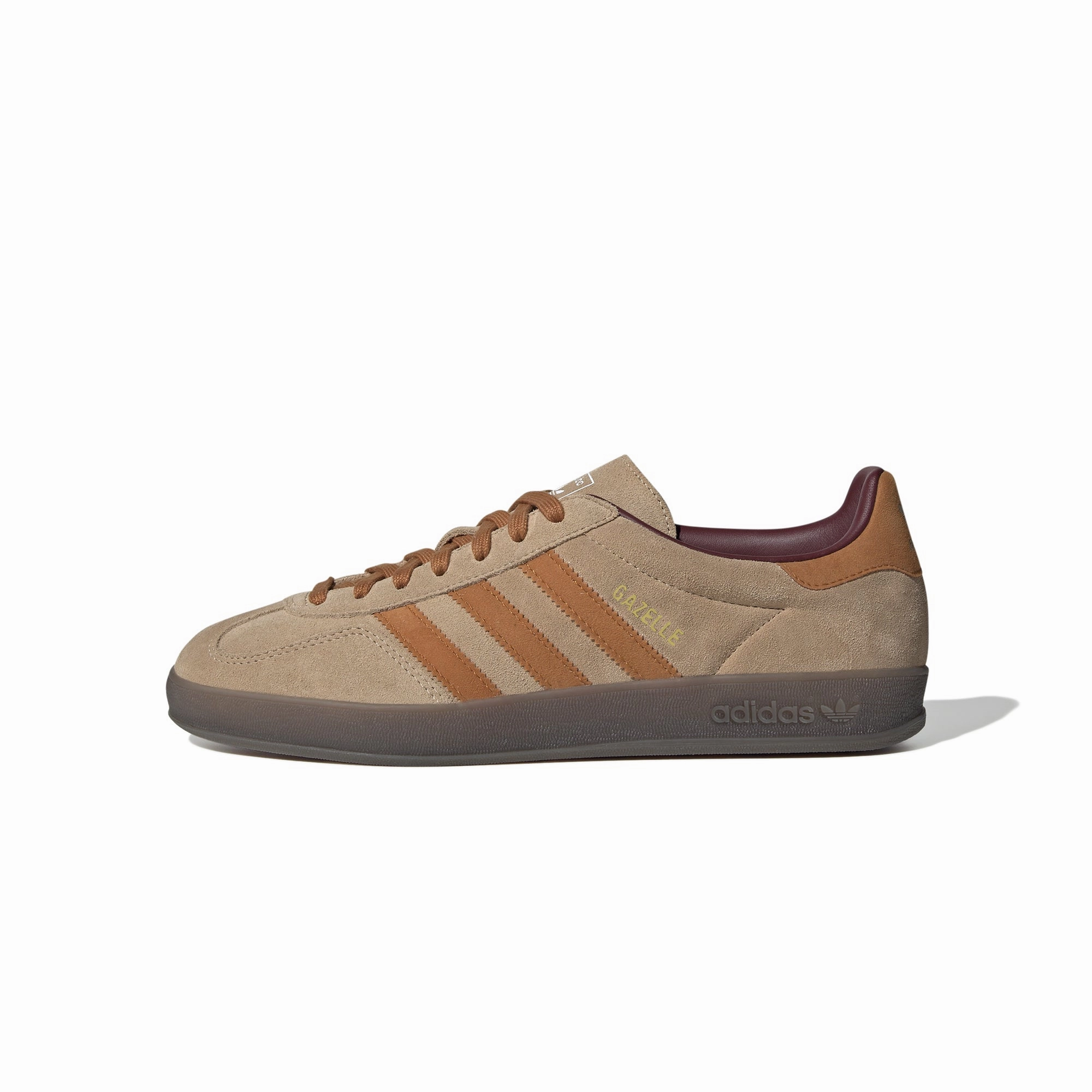 Adidas Mens Gazelle Indoor Shoes lunch - time runs Shock Dissipation