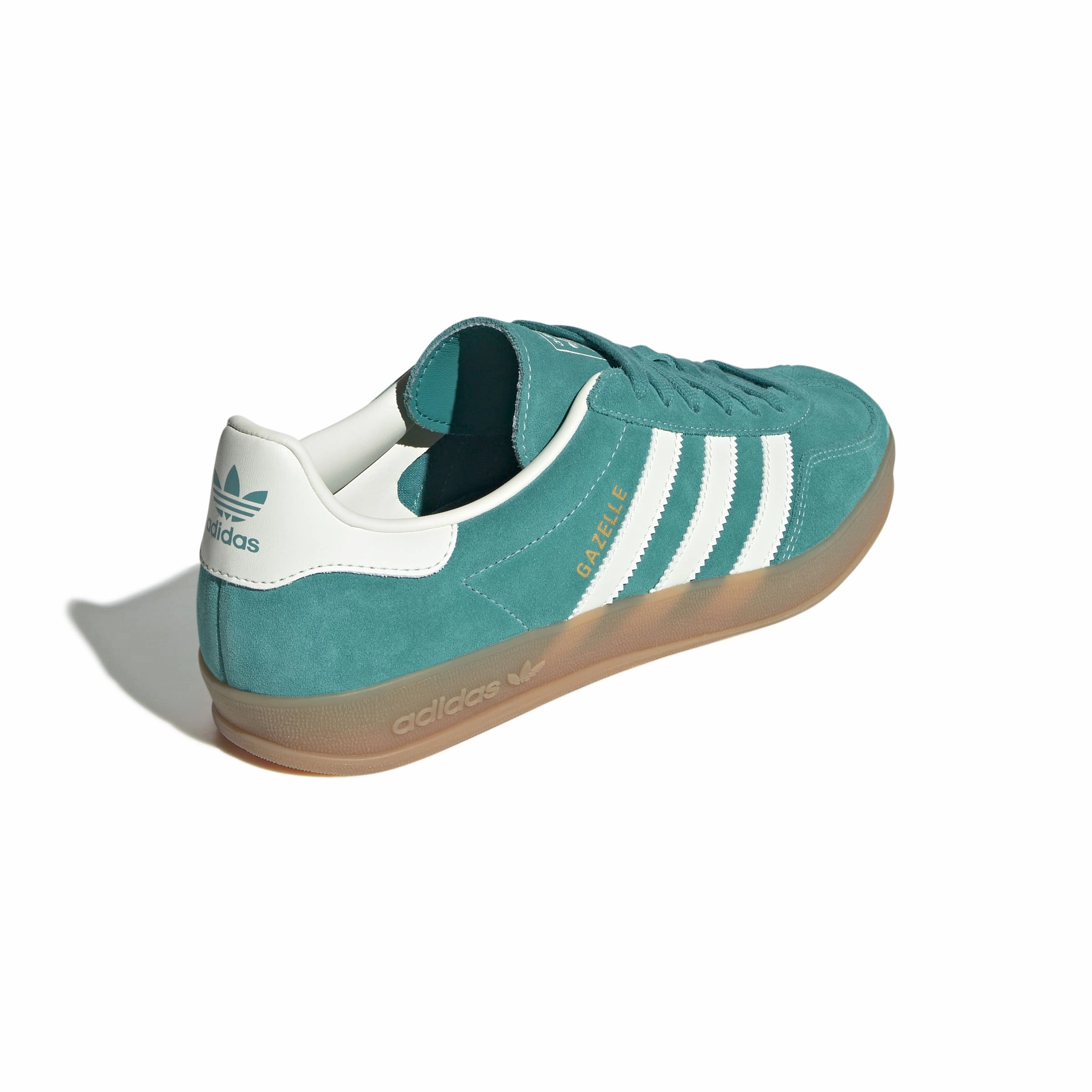Adidas Mens Gazelle Indoor Shoes Enhanced Energy Recovery Oversized Cushioning