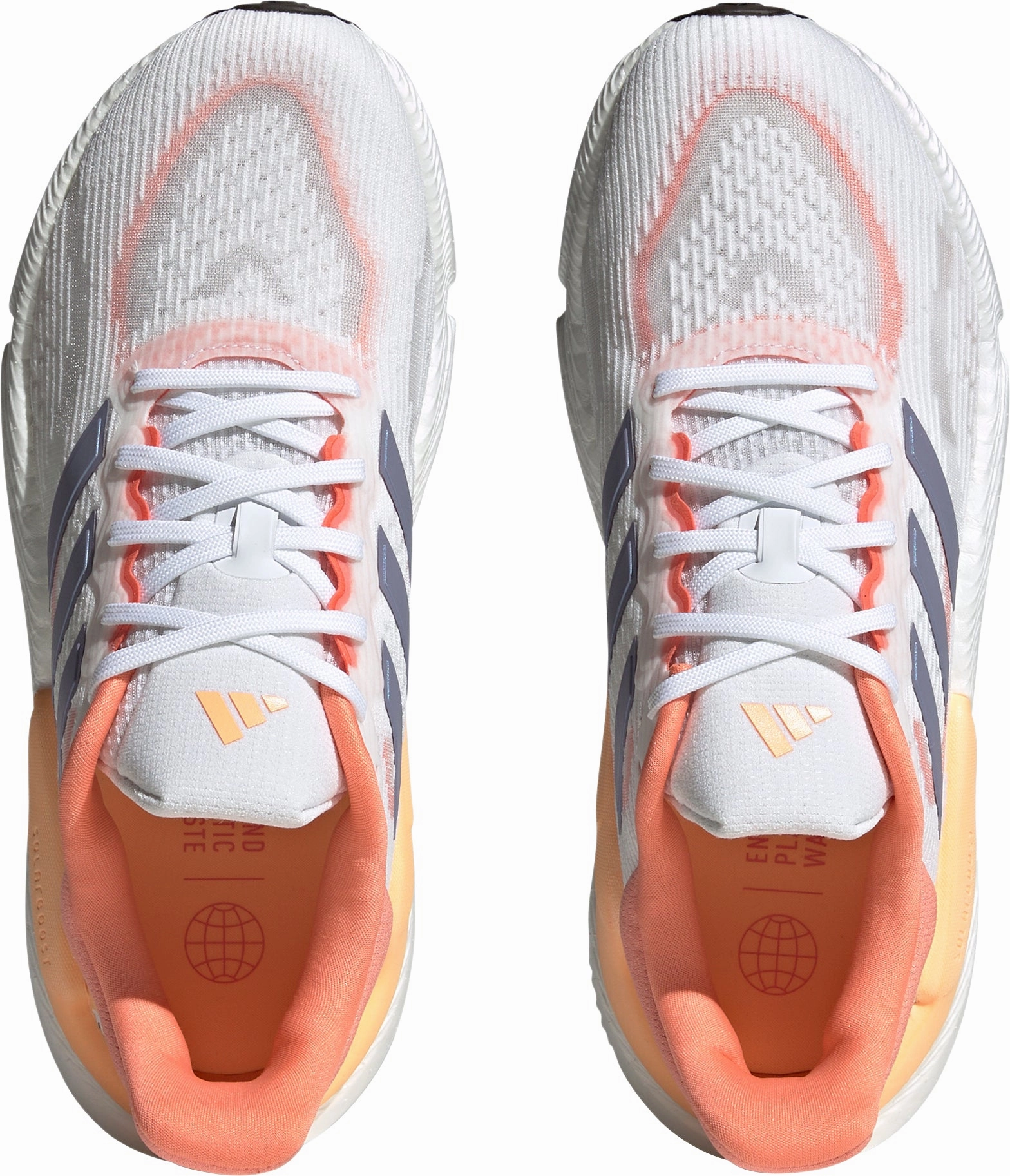 adidas Solar Boost 5 Womens Running Shoes - White running shoes for sports enthusiasts