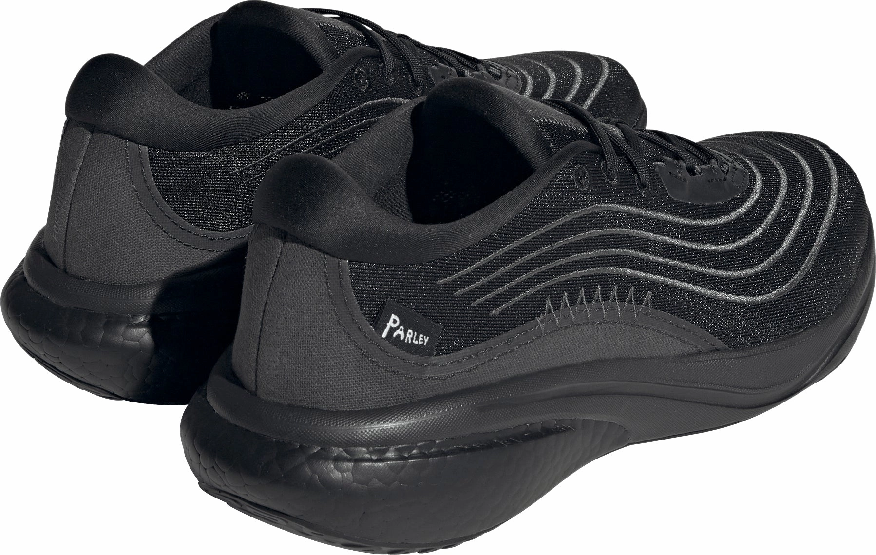 Motion Control Running motion - control shoes adidas Supernova 2.0 X Parley Mens Running Shoes - Black