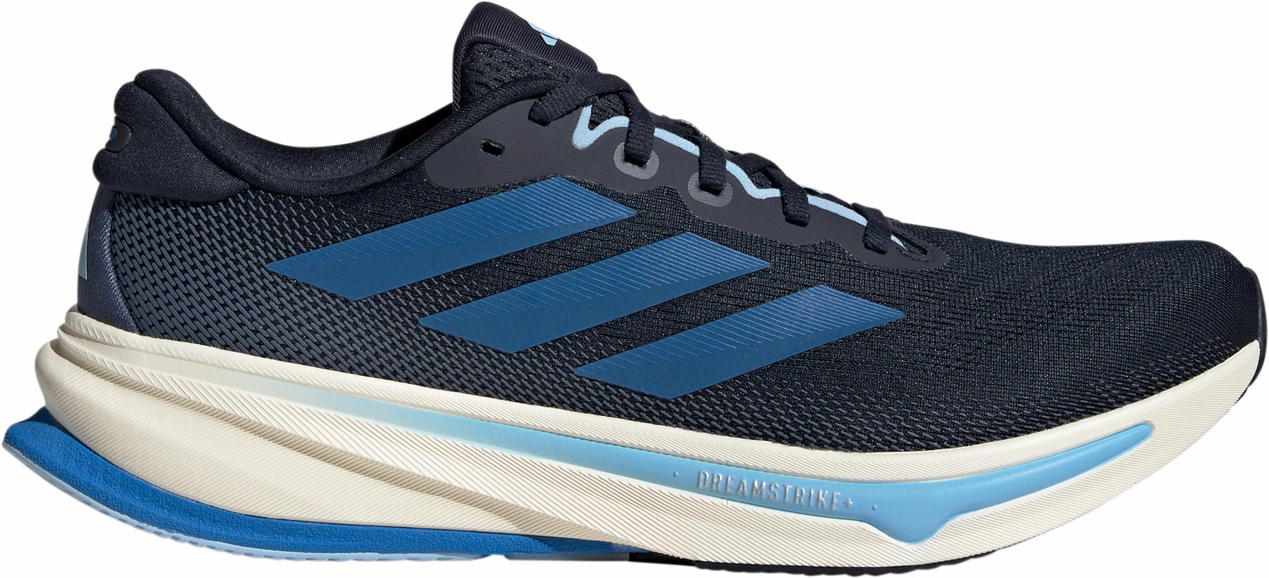 adidas Supernova Rise 2 Mens Running Shoes - Blue long - distance shoes Light Diffusion Reflective
