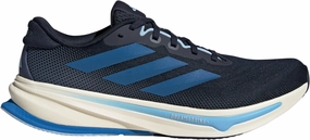 adidas Supernova Rise 2 Mens Running Shoes - Blue long - distance shoes Light Diffusion Reflective