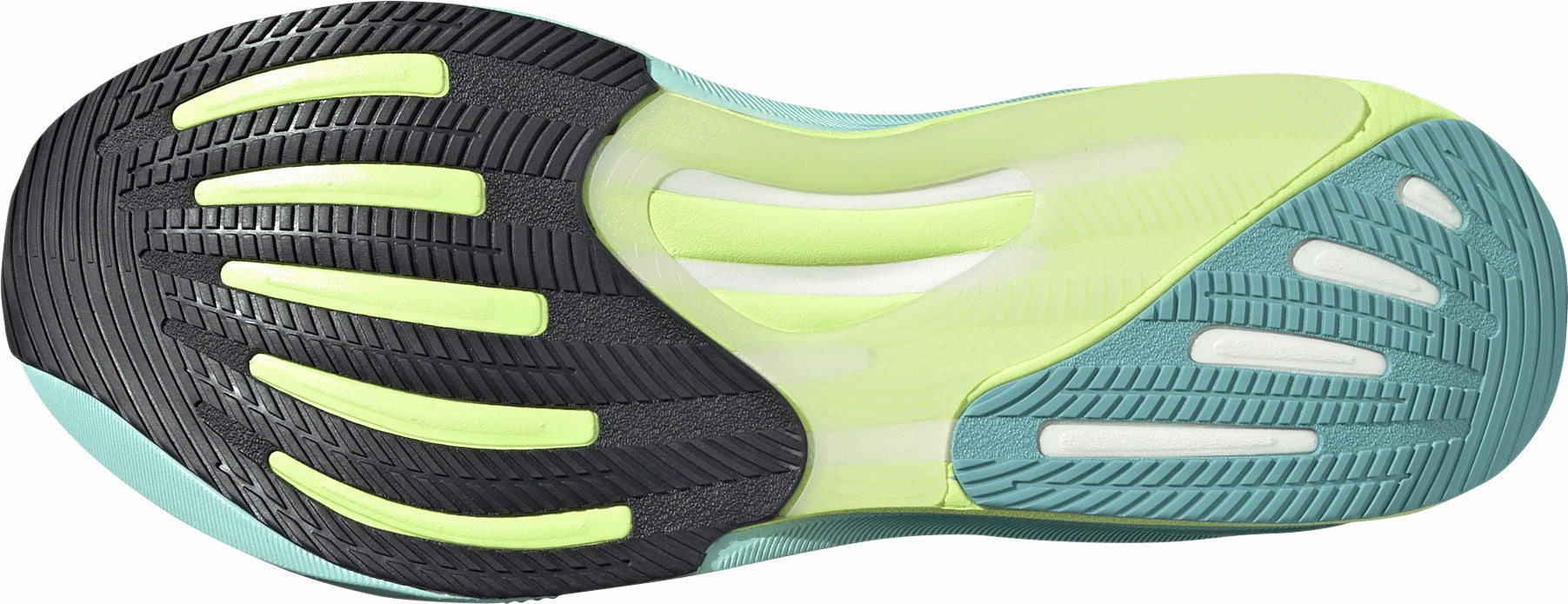 adidas Supernova Rise 2 Mens Running Shoes - Grey Rolling Motion Heel - striker