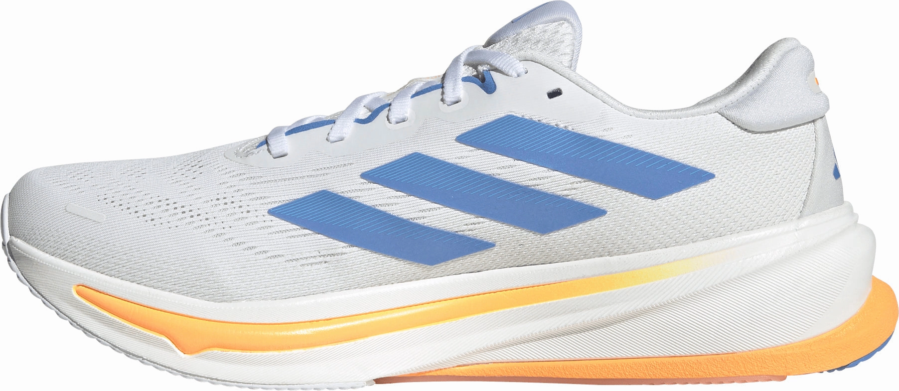 adidas Supernova Rise 2 Mens Running Shoes - White Aero Curved Heel