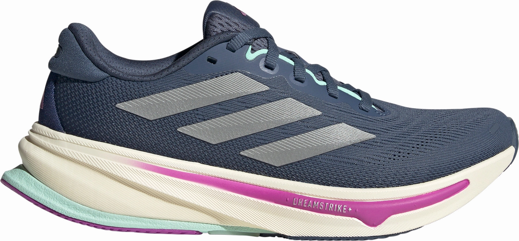 opera - themed running option reinforced - toe running shoes adidas Supernova Rise 2 Womens Running Shoes - Blue