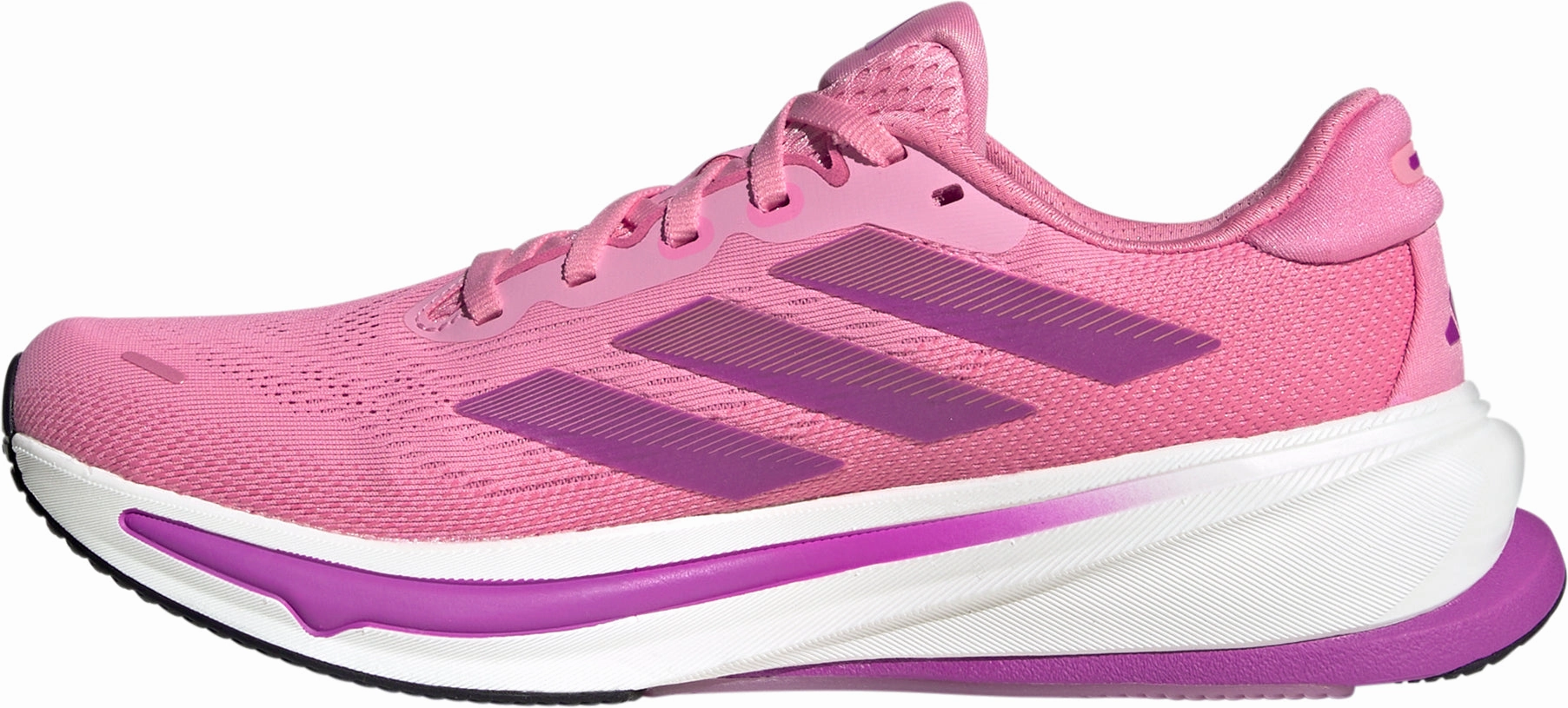 shock - dispersion shoes late evening running shoes adidas Supernova Rise 2 Womens Running Shoes - Pink