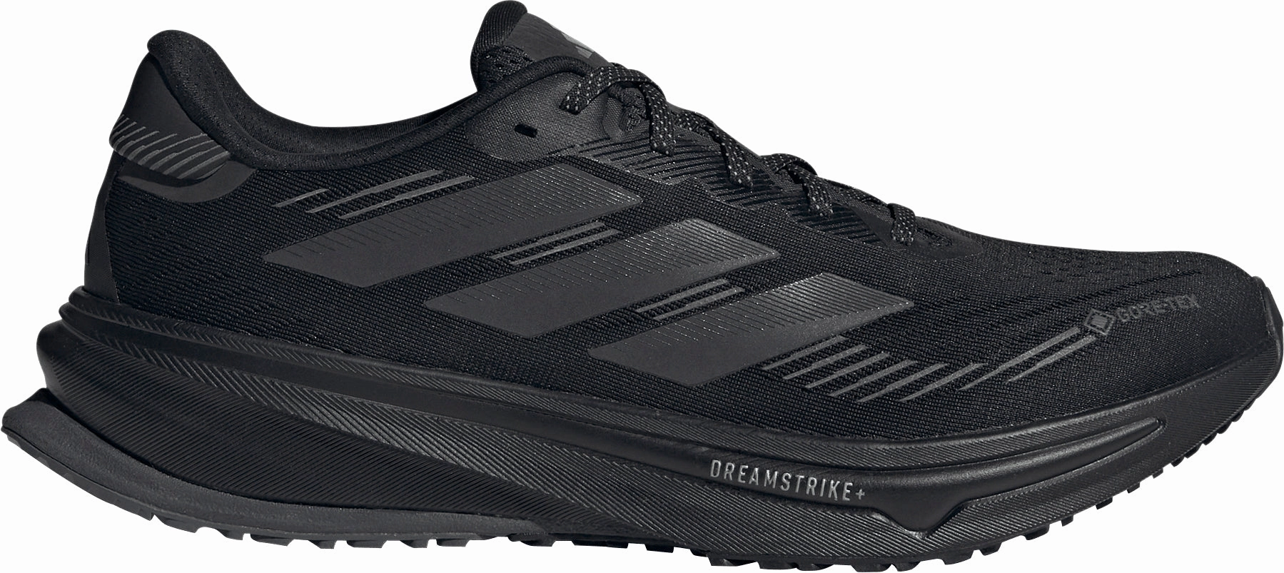 Torsional Stability Plate adidas Supernova Rise GORE-TEX Mens Running Shoes - Black