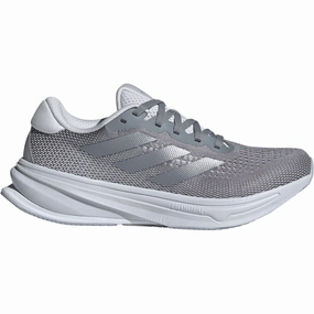 running in a bus station area shoes adidas Supernova Rise Womens Running Shoes - Grey