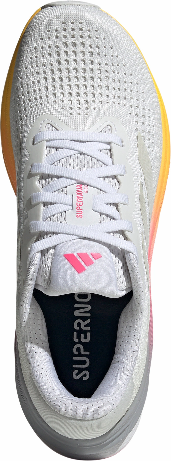 adidas Supernova Rise Womens Running Shoes - White Reinforced Stitching