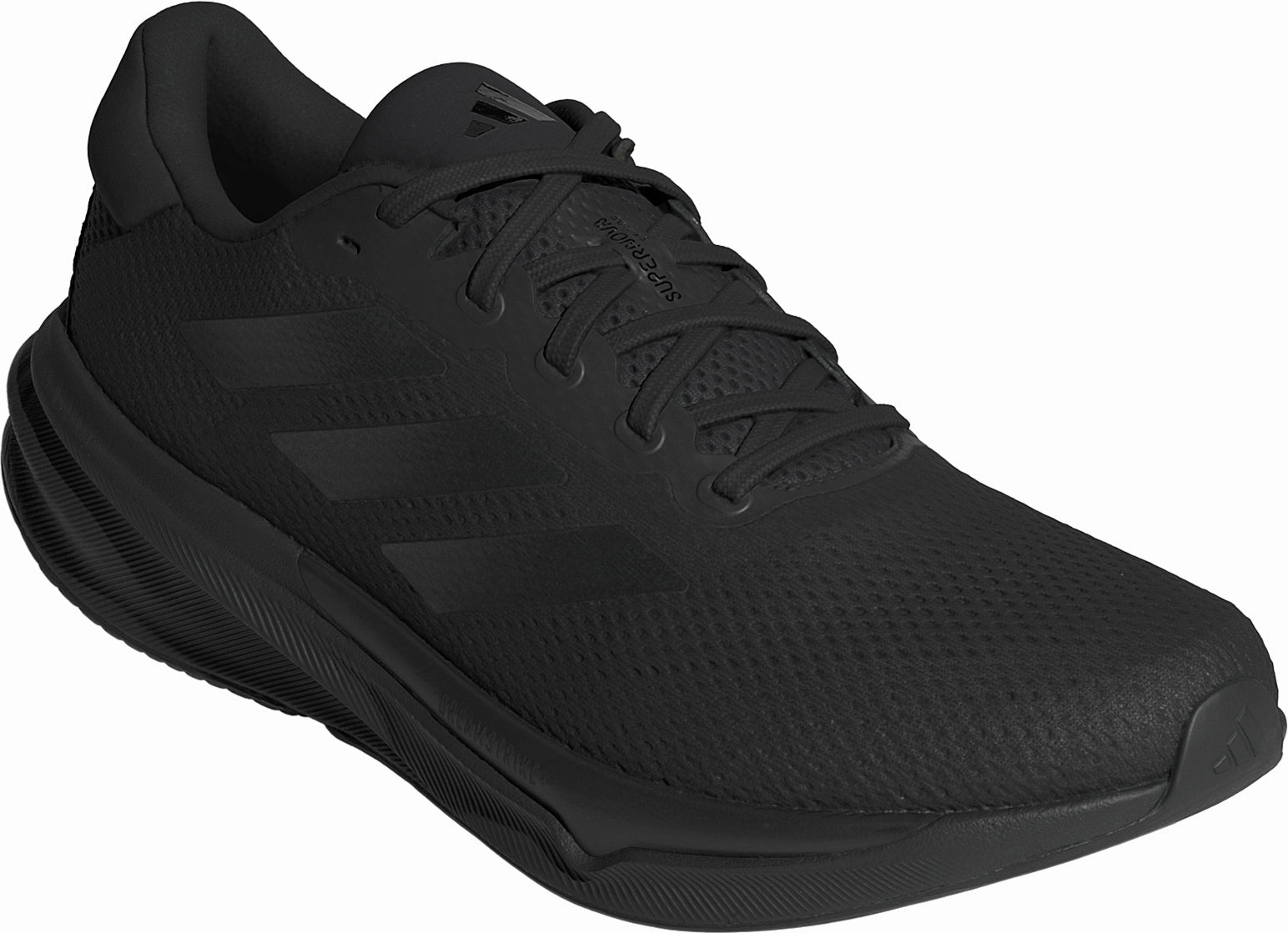 Heel protection Torsional Stability Tech adidas Supernova Stride Mens Running Shoes - Black