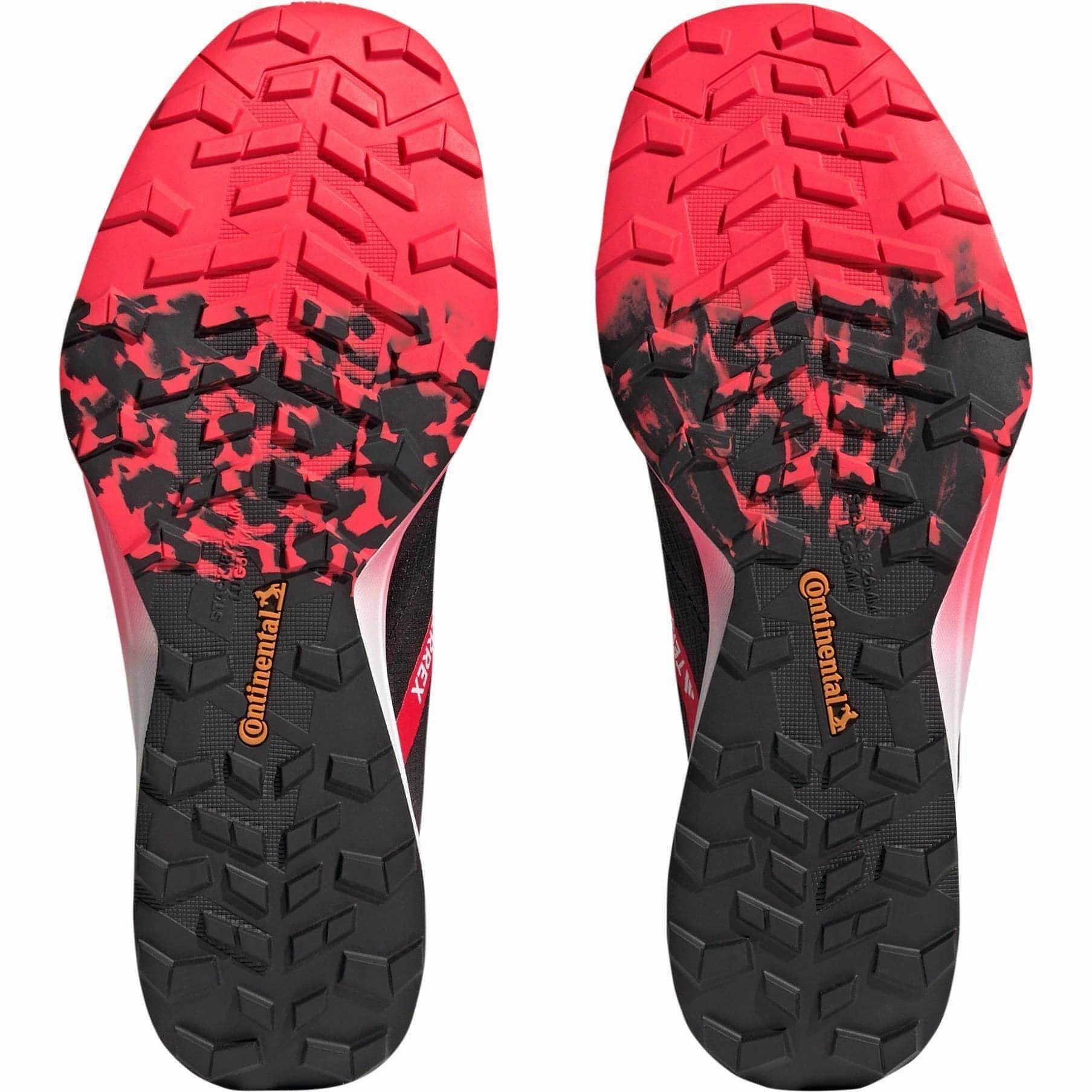 adidas Terrex Speed Flow Mens Trail Running Shoes - Black double - strap shoes Thermal Adaptive Foam