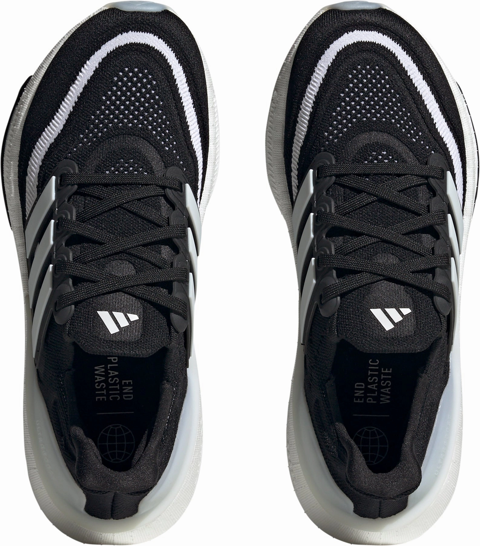 synthetic - leather - upper shoes Neutral pronation adidas Ultra Boost Light Womens Running Shoes - Black