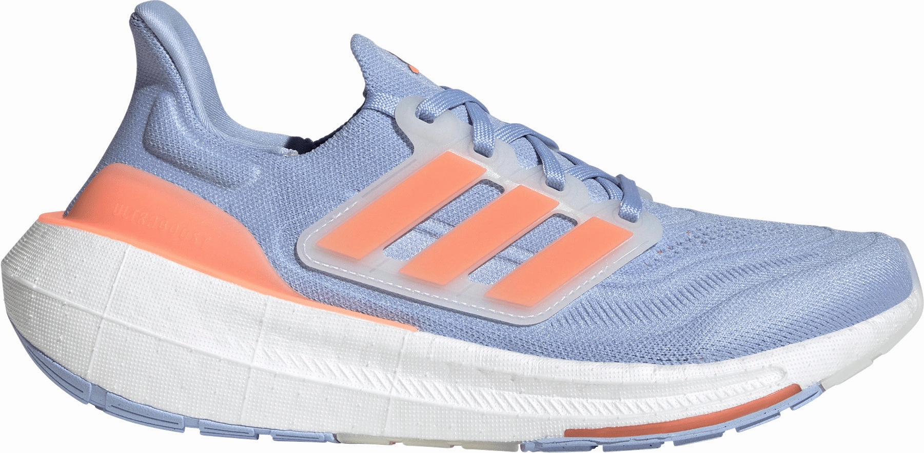 cushioning system training versatility adidas Ultra Boost Light Womens Running Shoes - Blue