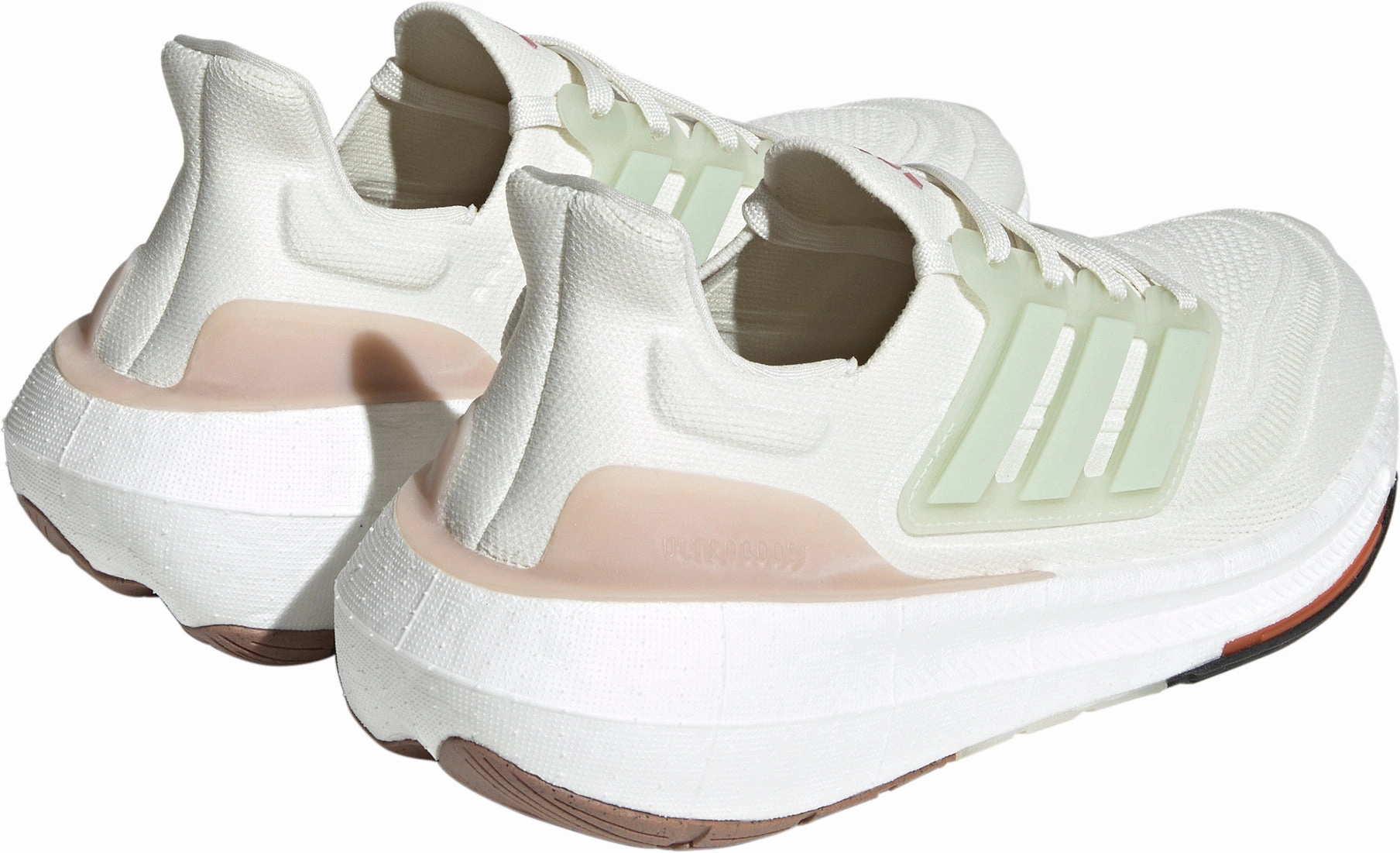 Comfort Elasticity Memory Foam Padding adidas Ultra Boost Light Womens Running Shoes - Green