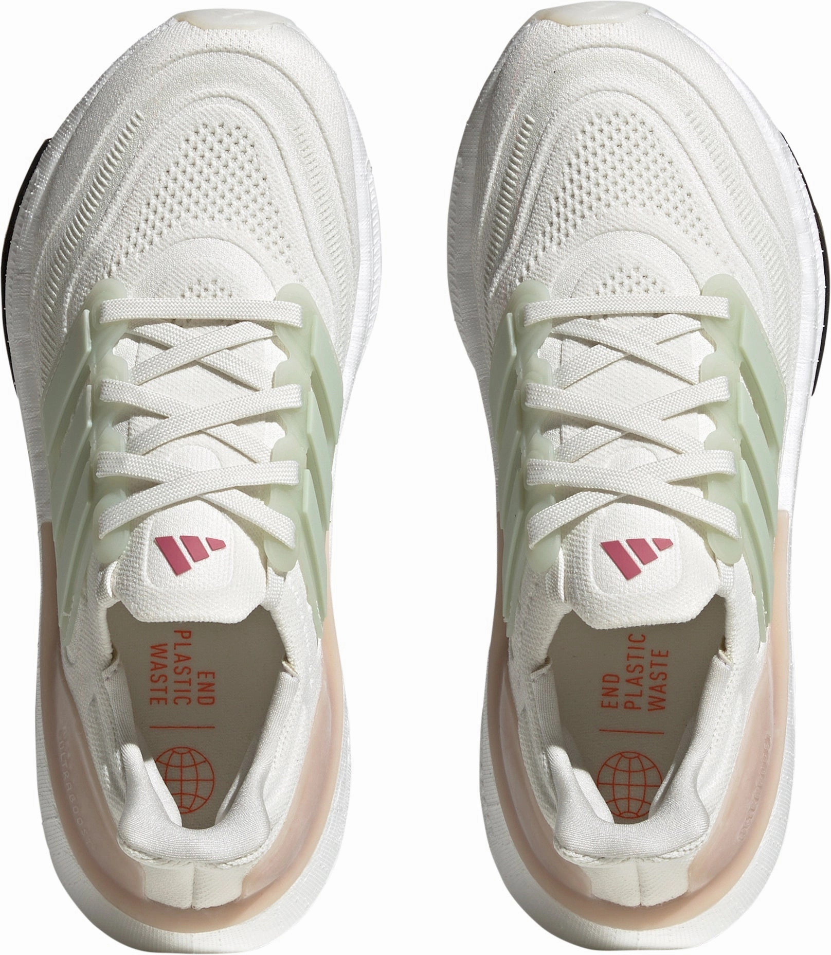 adidas Ultra Boost Light Womens Running Shoes - Green wind - resistant shoes Foot Landing