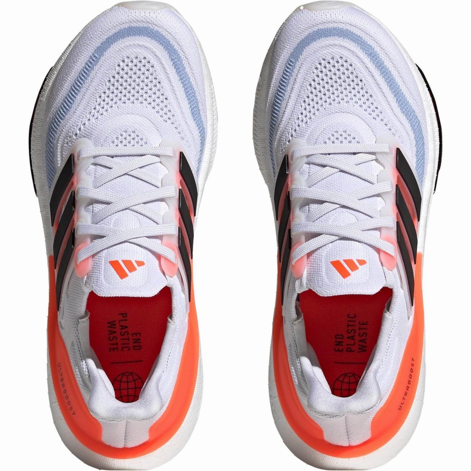 adidas Ultra Boost Light Womens Running Shoes - White Durable Mesh Vamp