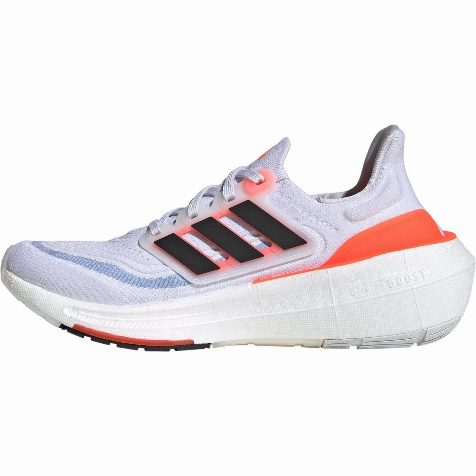 polyurethane sole shoes running in the park adidas Ultra Boost Light Womens Running Shoes - White