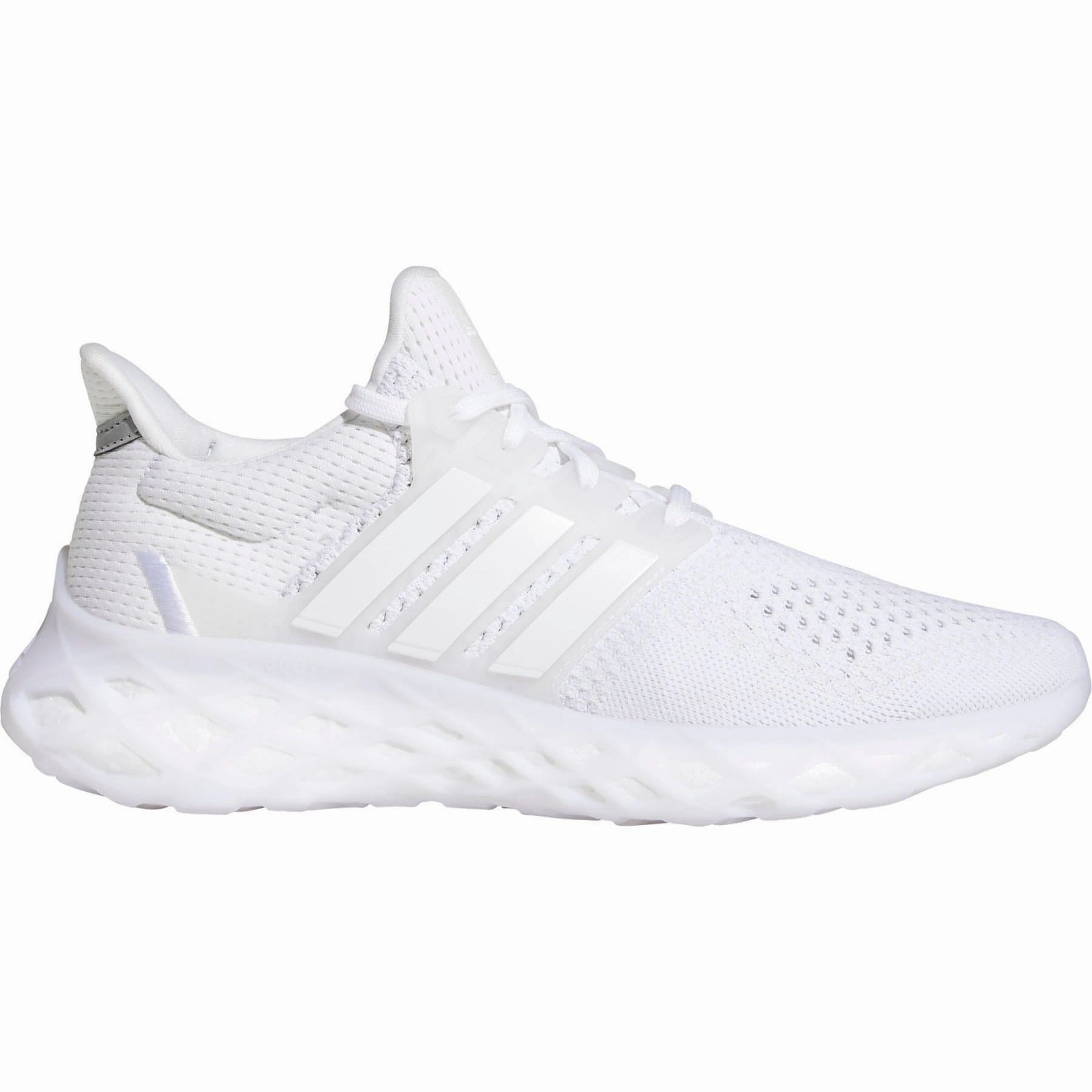 Cushion Rebound Traction Enhancement adidas Ultra Boost WEB DNA Running Shoes - White