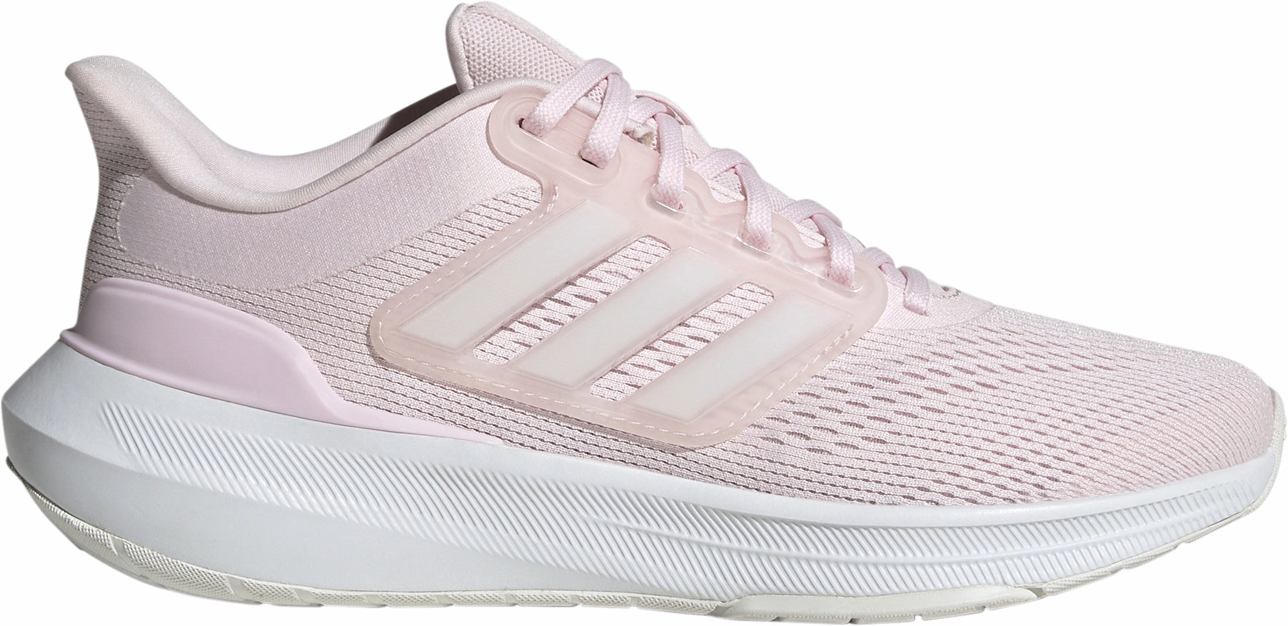 adidas Ultrabounce Womens Running Shoes - Pink Plush Collar Padding