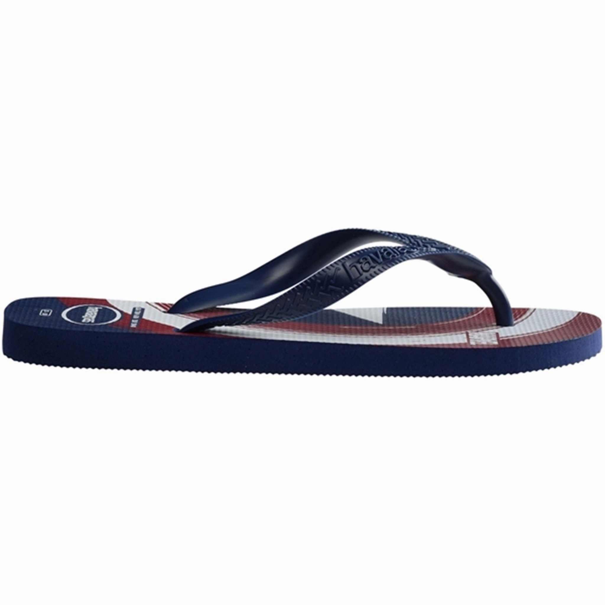 Havaianas Sandals Top Marvel Logomania Navy/Navy Sporty Flats