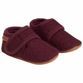 En Fant Baby Wool Slippers Winetasting Smart Fit