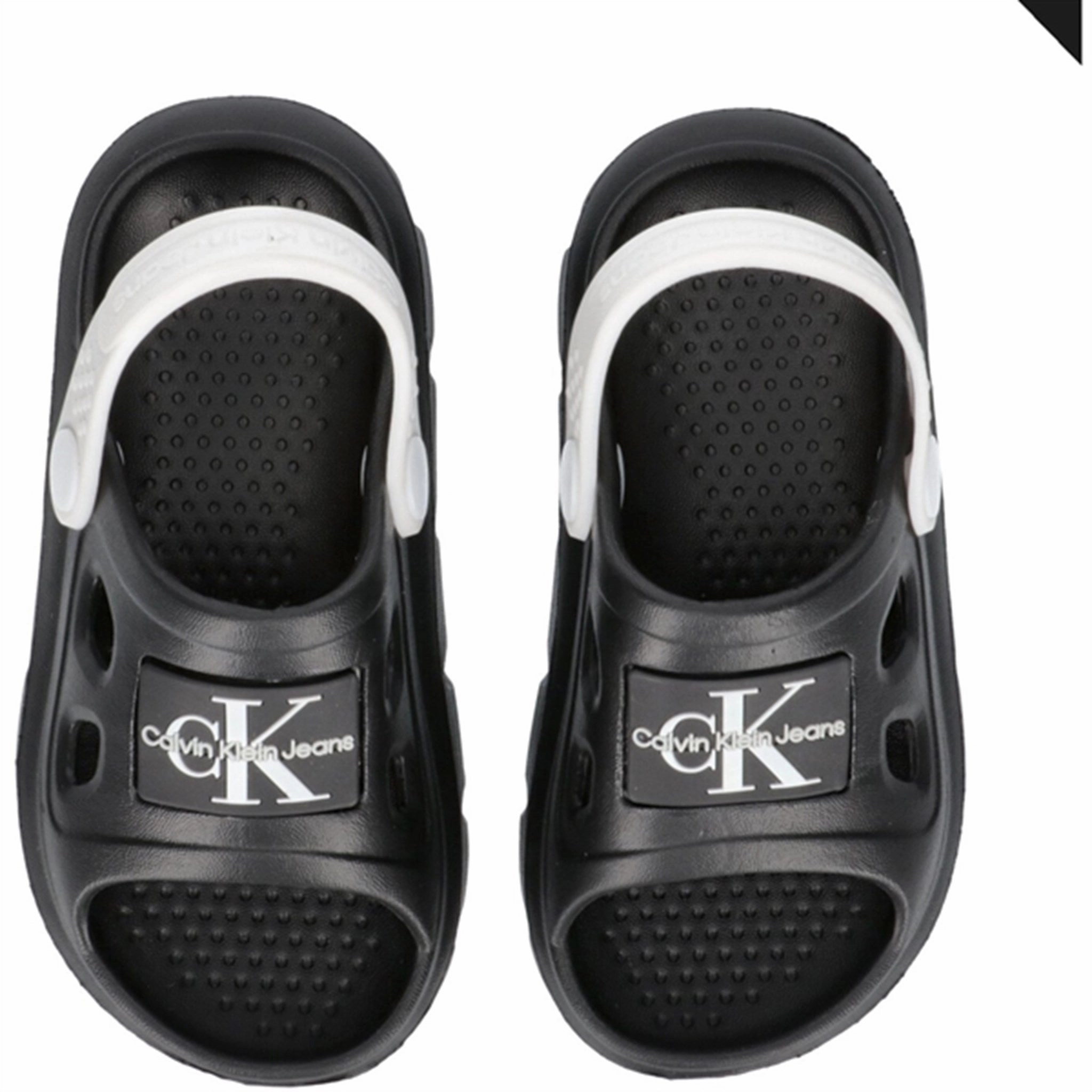 Air Flow Chic Comfortable Calvin Klein Comfy Sandal Black/White