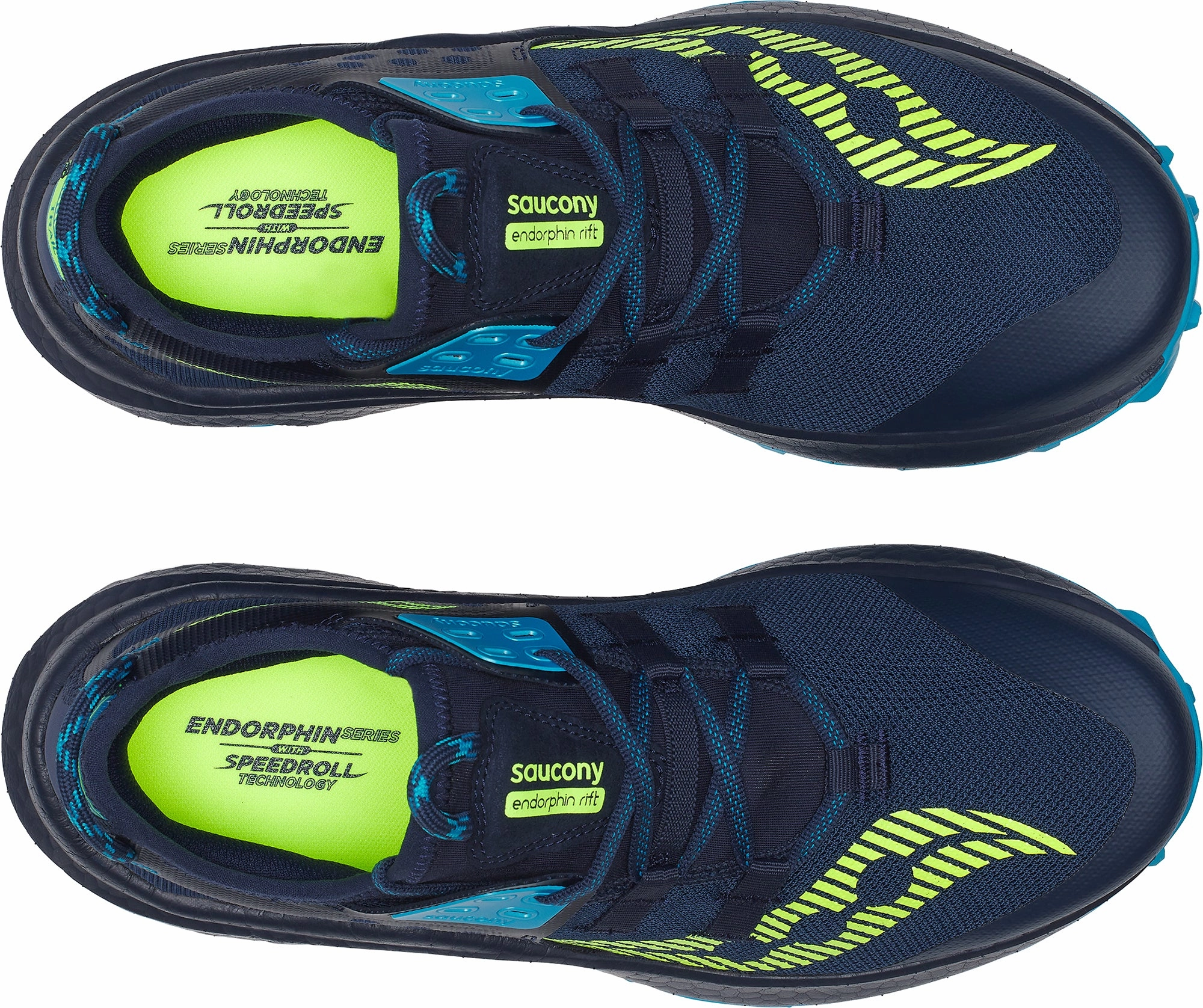 Saucony Endorphin Rift Mens Trail Running Shoes - Navy weight - training - shoes
