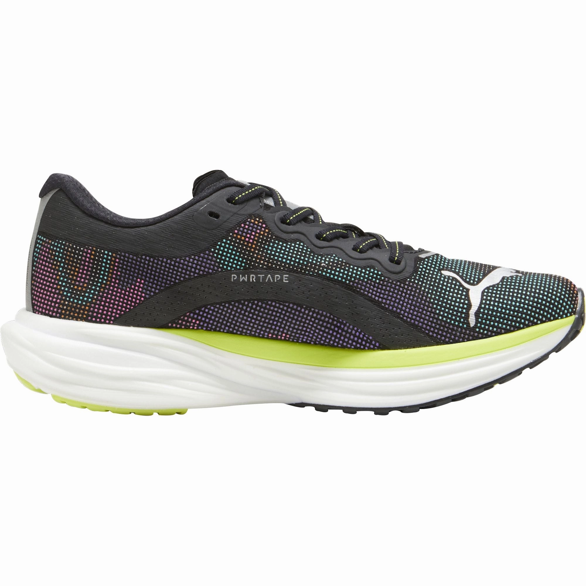 Airflow Optimized Frame Puma Deviate Nitro 2 Mens Running Shoes - Black
