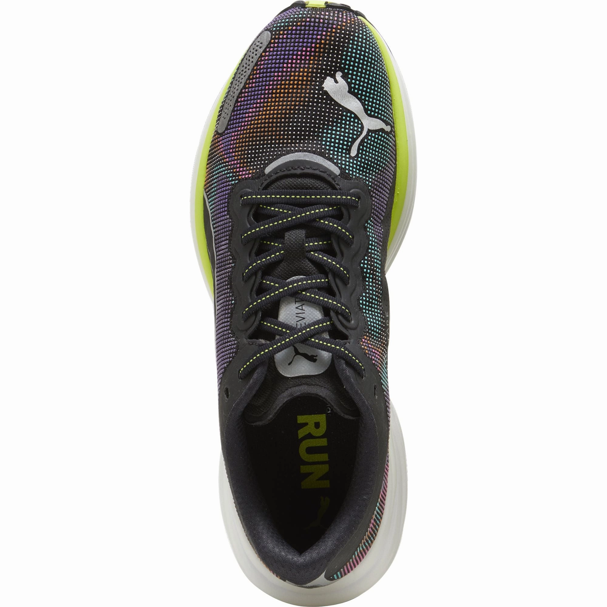 Puma Deviate Nitro 2 Mens Running Shoes - Black Thermal Regulation Layer Recovery Fit