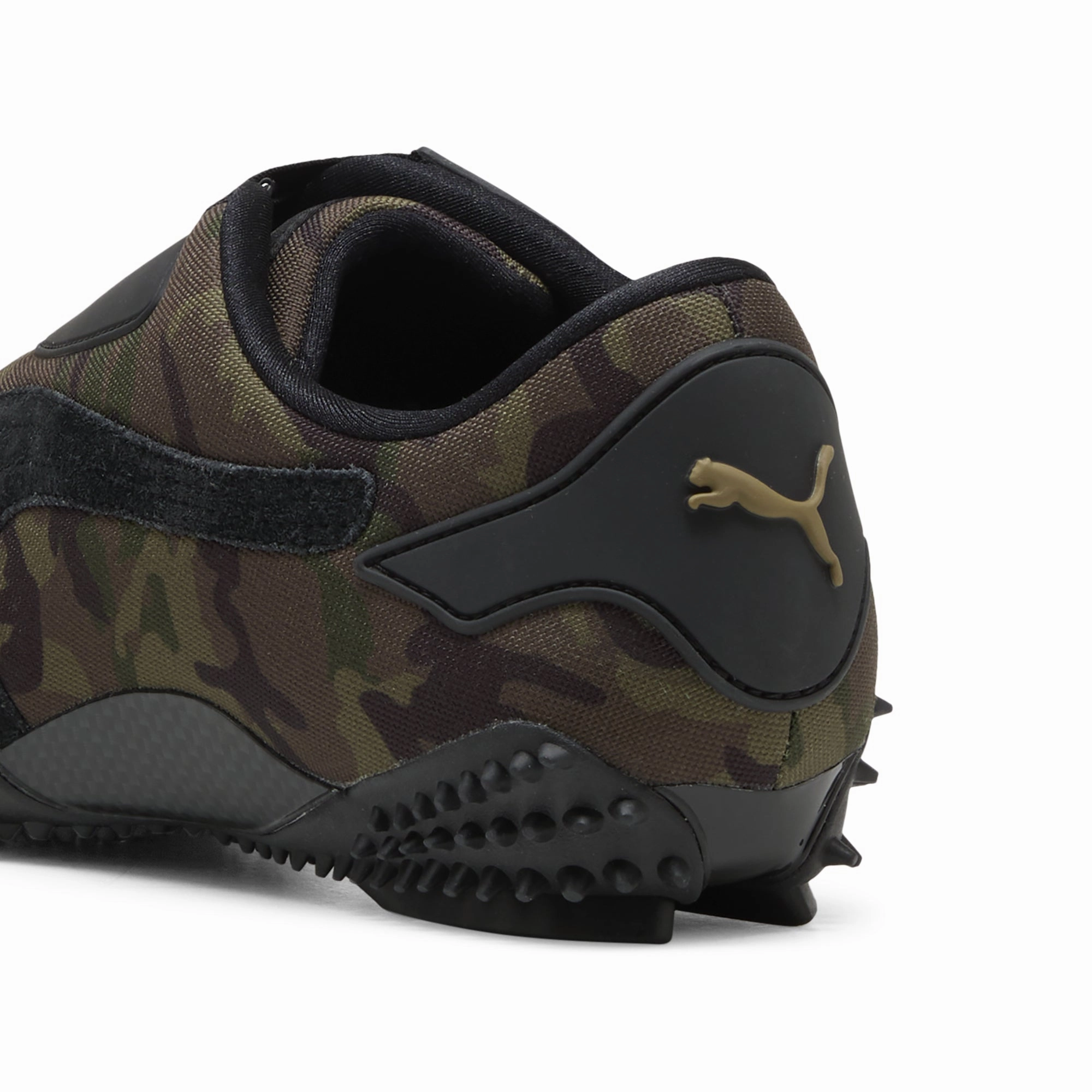 Puma Womens Mostro Camo Shoes Hex Lug Traction Structured Heel Cup