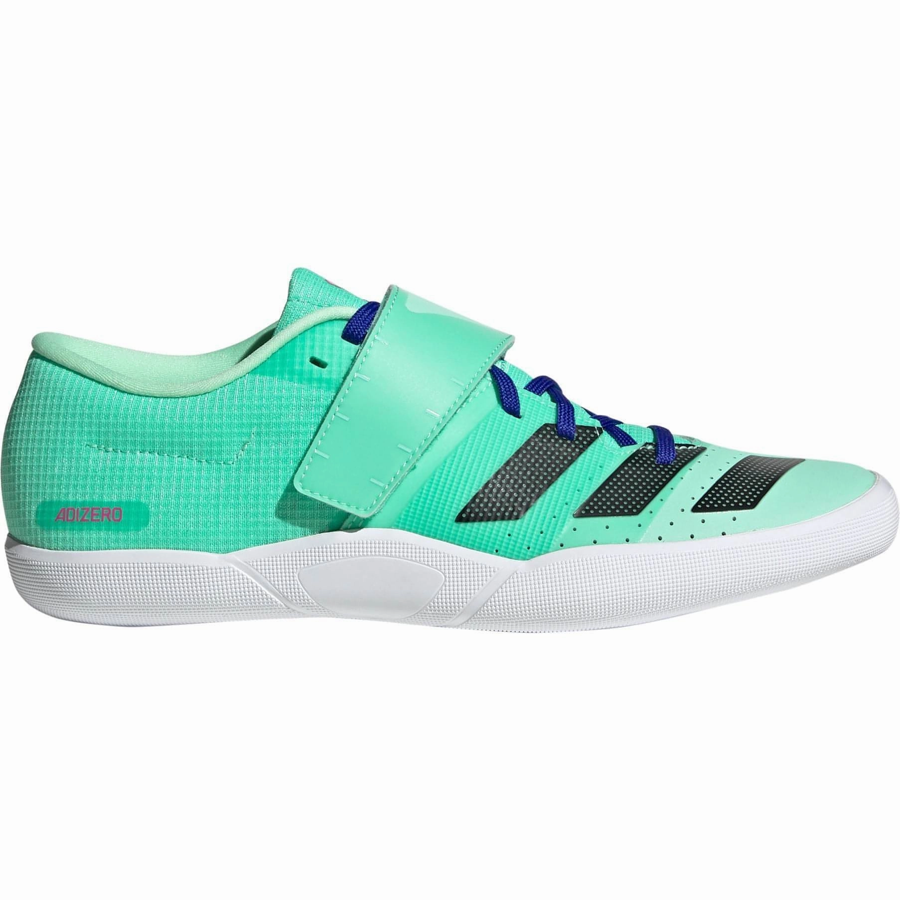 adidas Adizero Throws Field Event Spikes - Green Ball Feel Sharp Foot