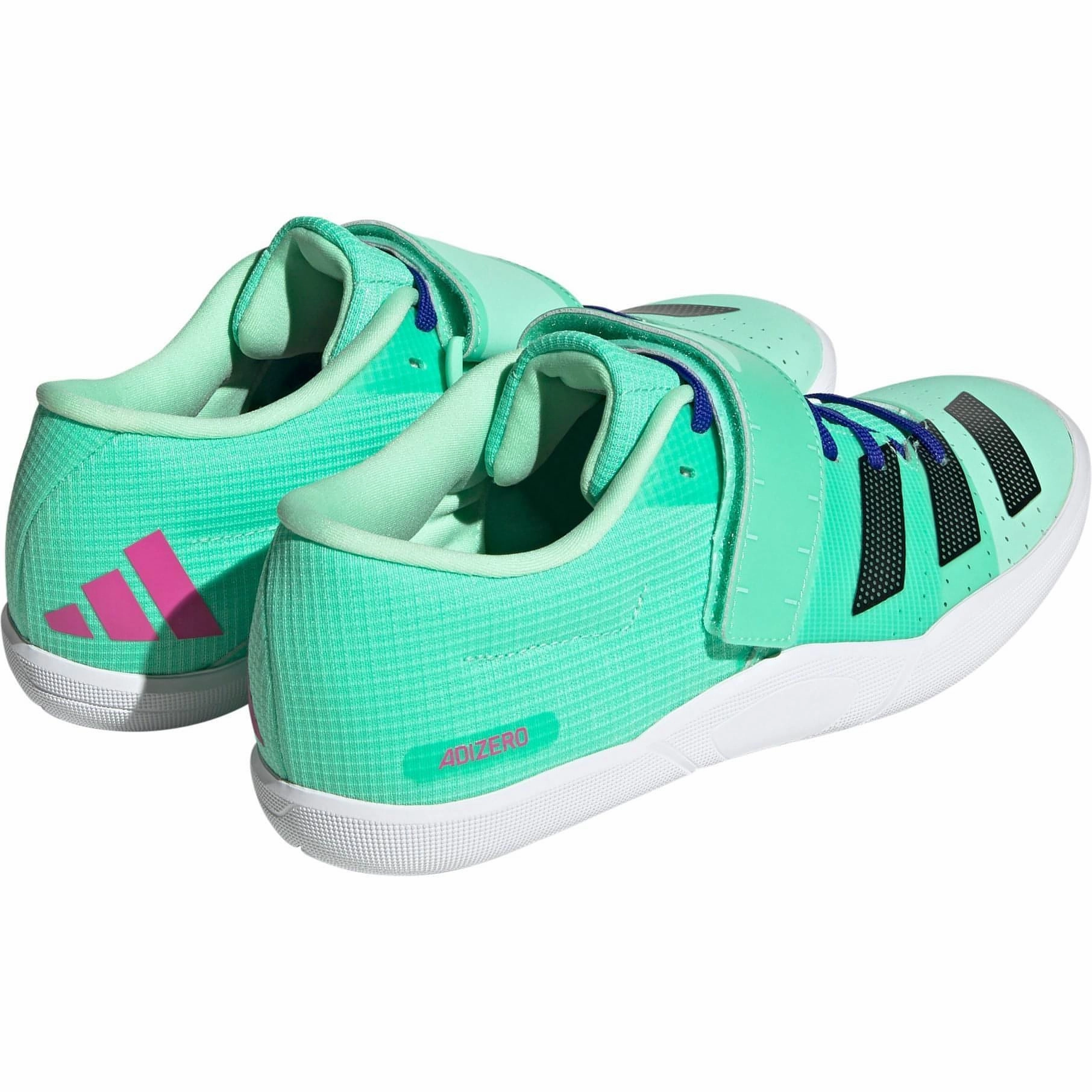 adidas Adizero Throws Field Event Spikes - Green Upper Fit