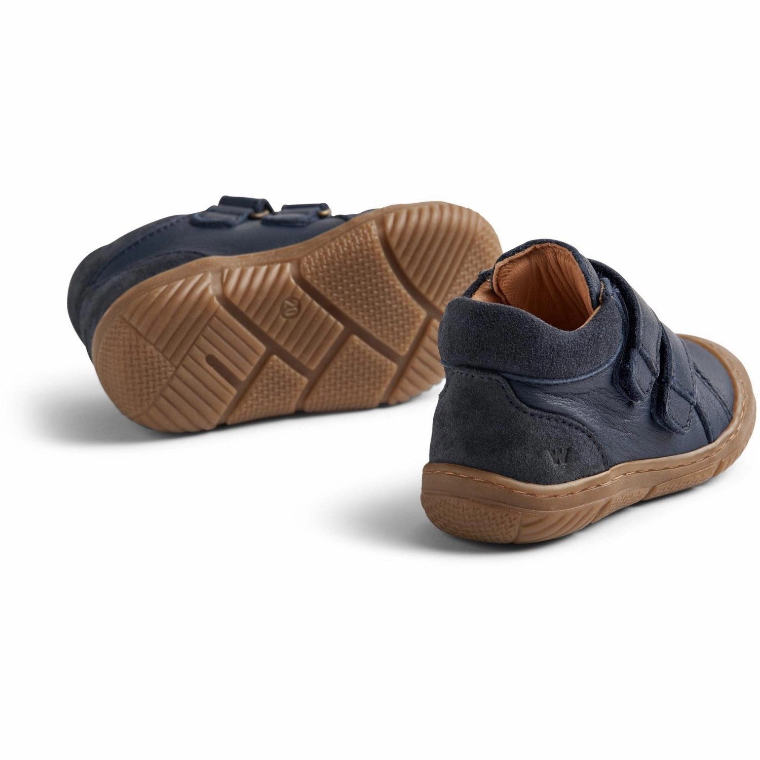Wheat Navy Bootie Ivalo Easy   To   Wear Secure Closure System