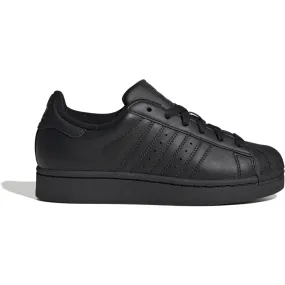 adidas Originals Core Black/Core Black/Core Black Superstar Ii J Sneakers Breathable Ventilation