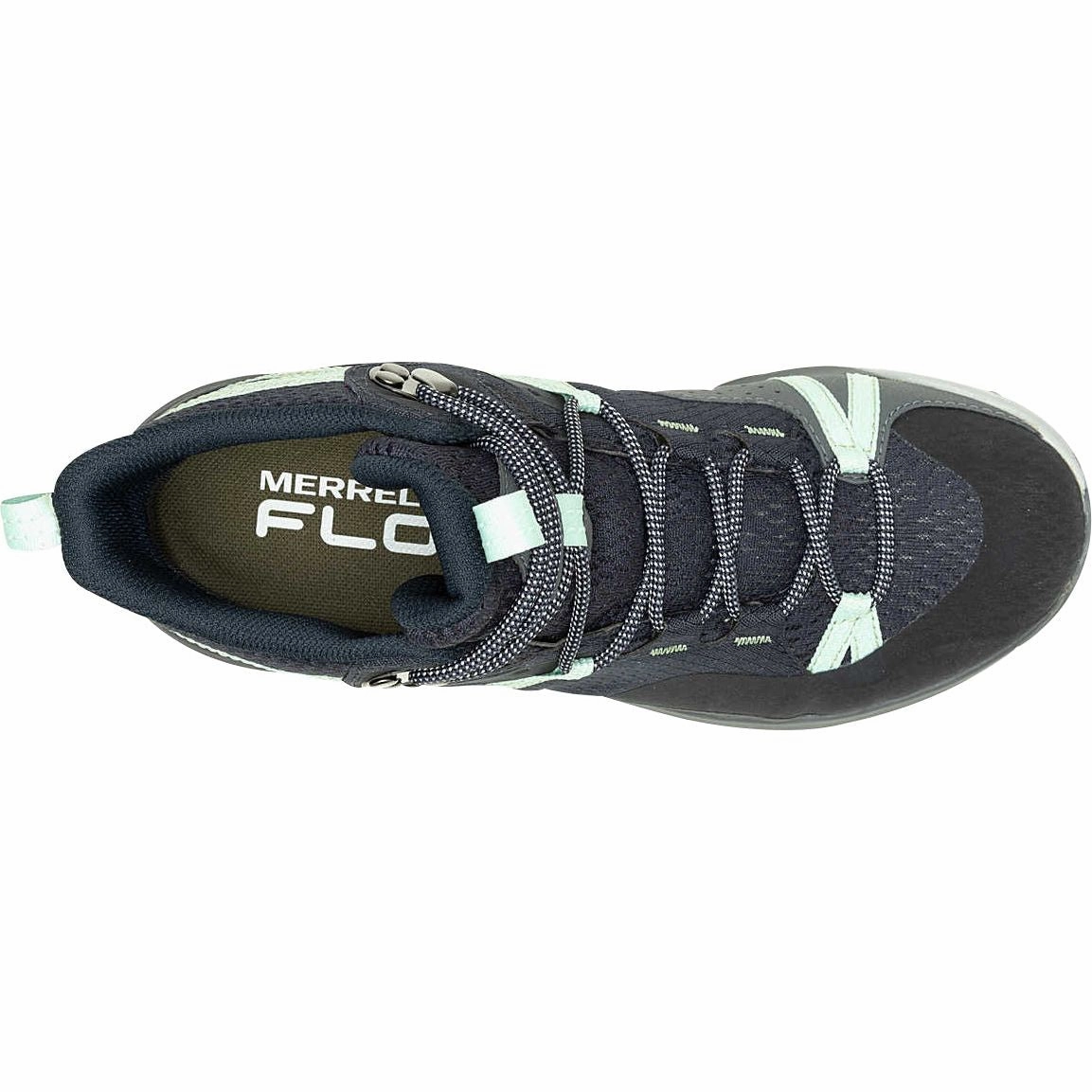 Merrell Siren 4 Mid GORE-TEX Womens Walking Boots - Navy Comfortable Footwear Touching