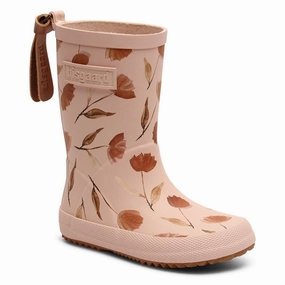 Modern Cut Structured Fit Bisgaard Rubber Boots Fashion Delicate Flowers