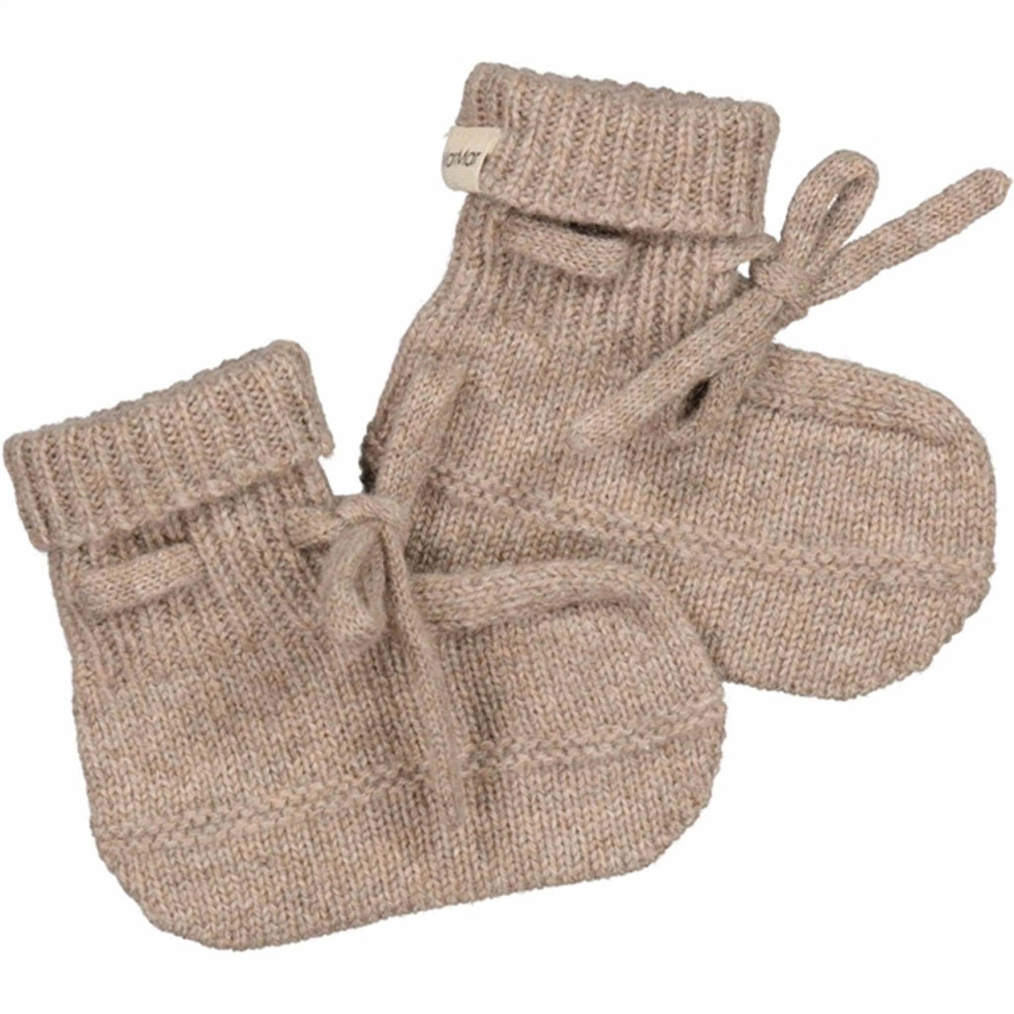 Comfort Ankle Support MarMar Linseed Melange Cashmere Abootie Booties