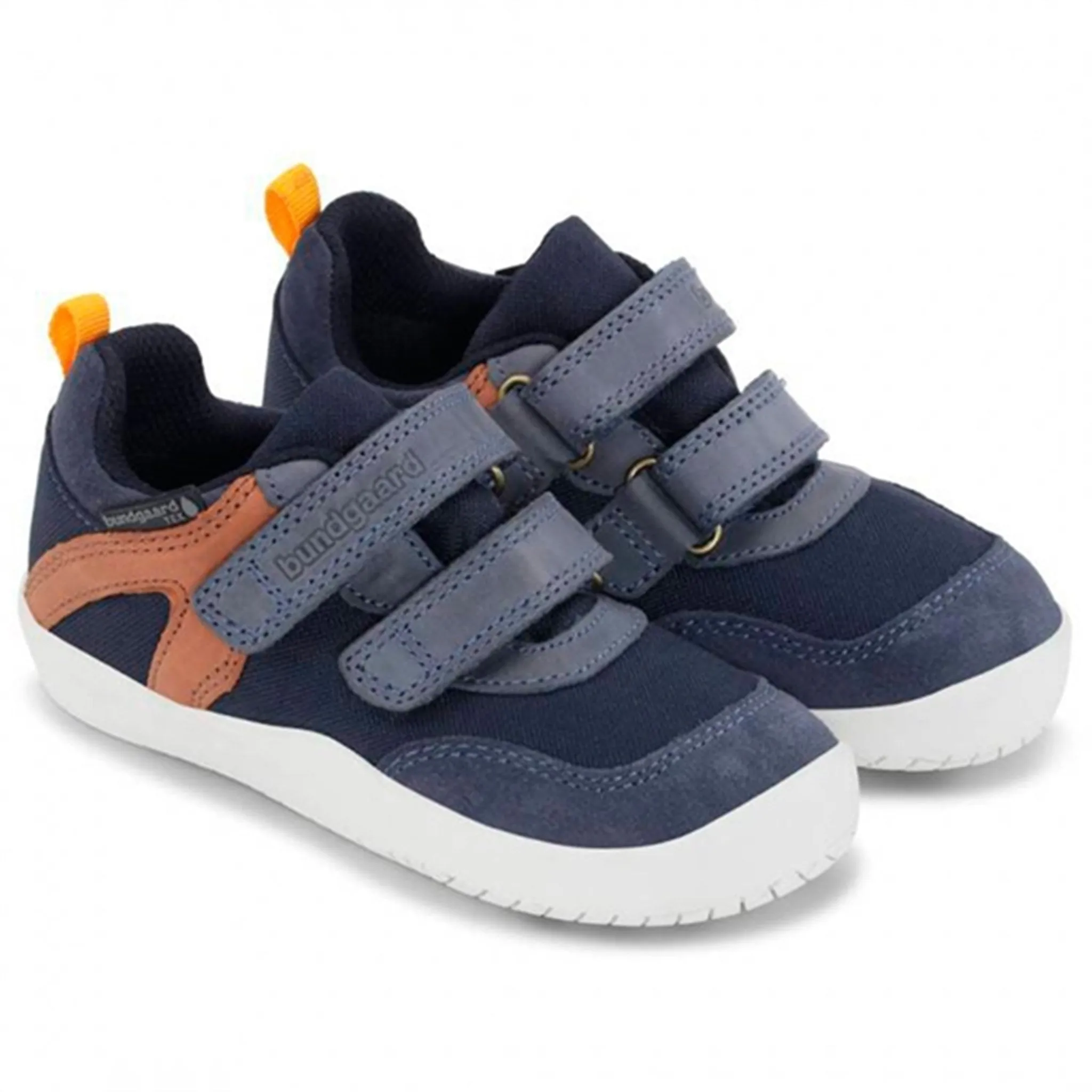 Balanced Fit Cushioning Pods Bundgaard Bennie Strap TEX Sneakers Navy WS