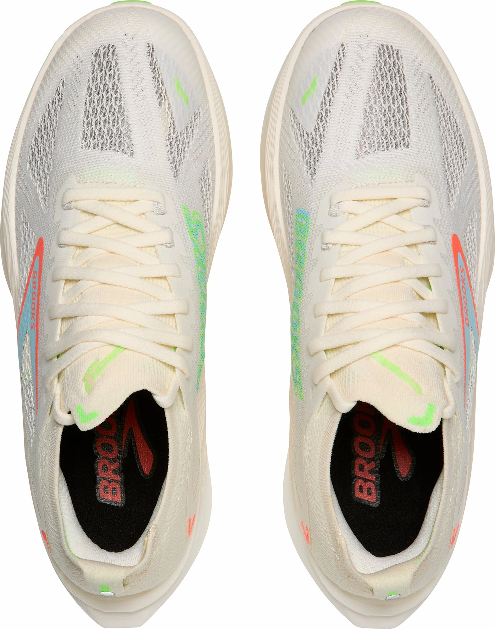 bulky - feature shoes gym goer Brooks Hyperion Max 3 Mens Running Shoes - Cream